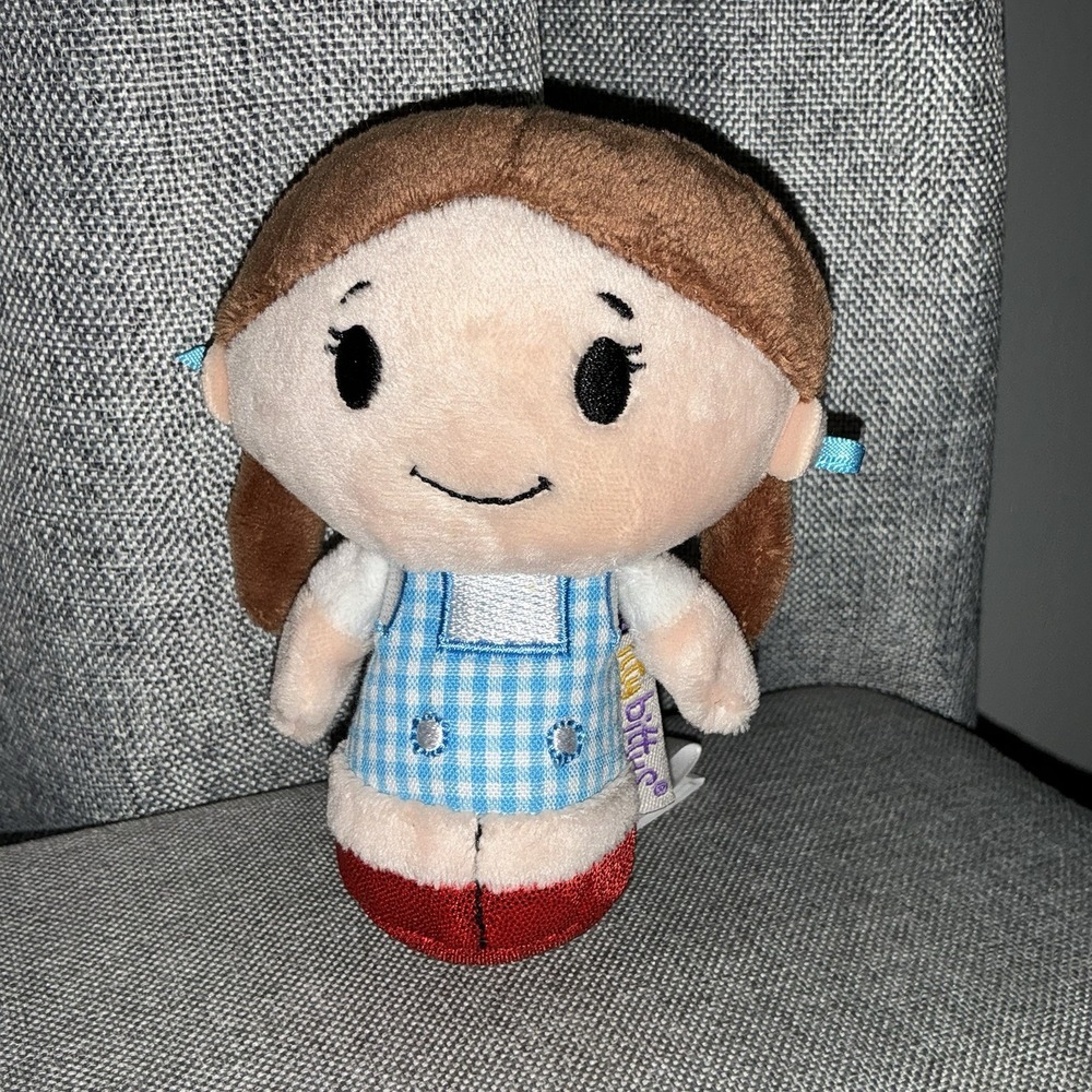 Hallmark Itty Bittys Dorothy The Wizard of Oz  4" Plush Stuffed Toy Baby Gift
